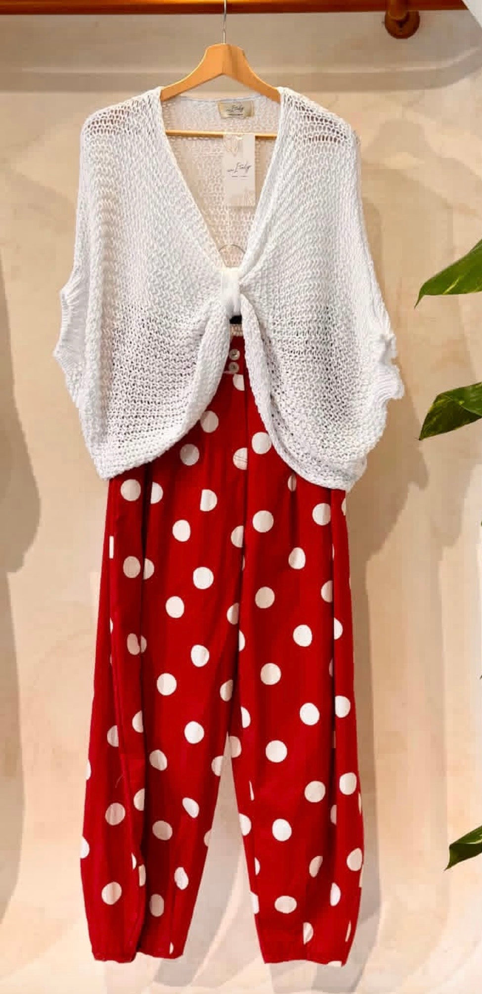 Polka dots pants