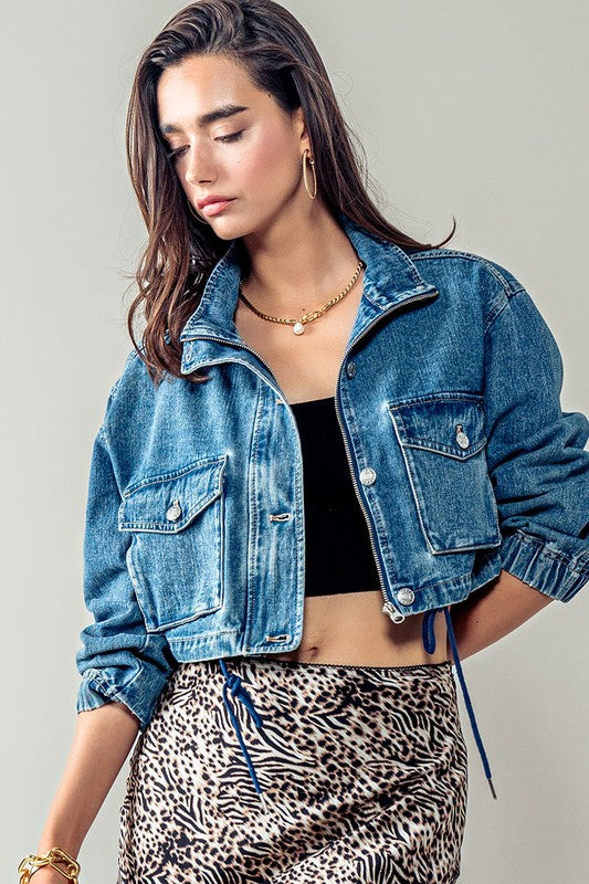 Daisy Denim Jacket