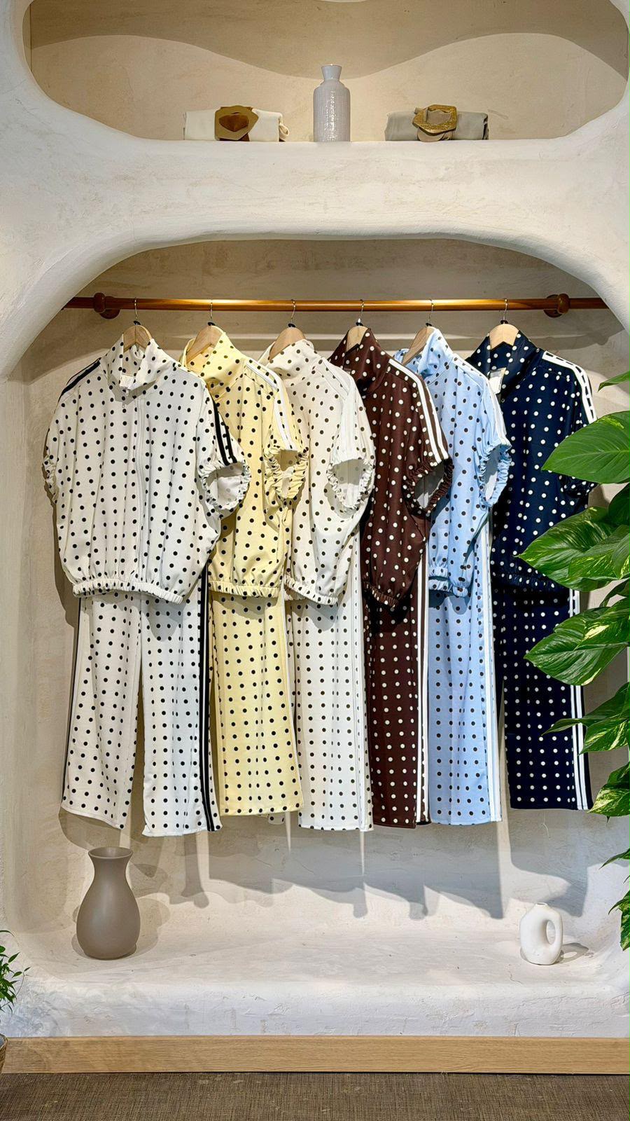 Set viajero Polkadots / Italiano
