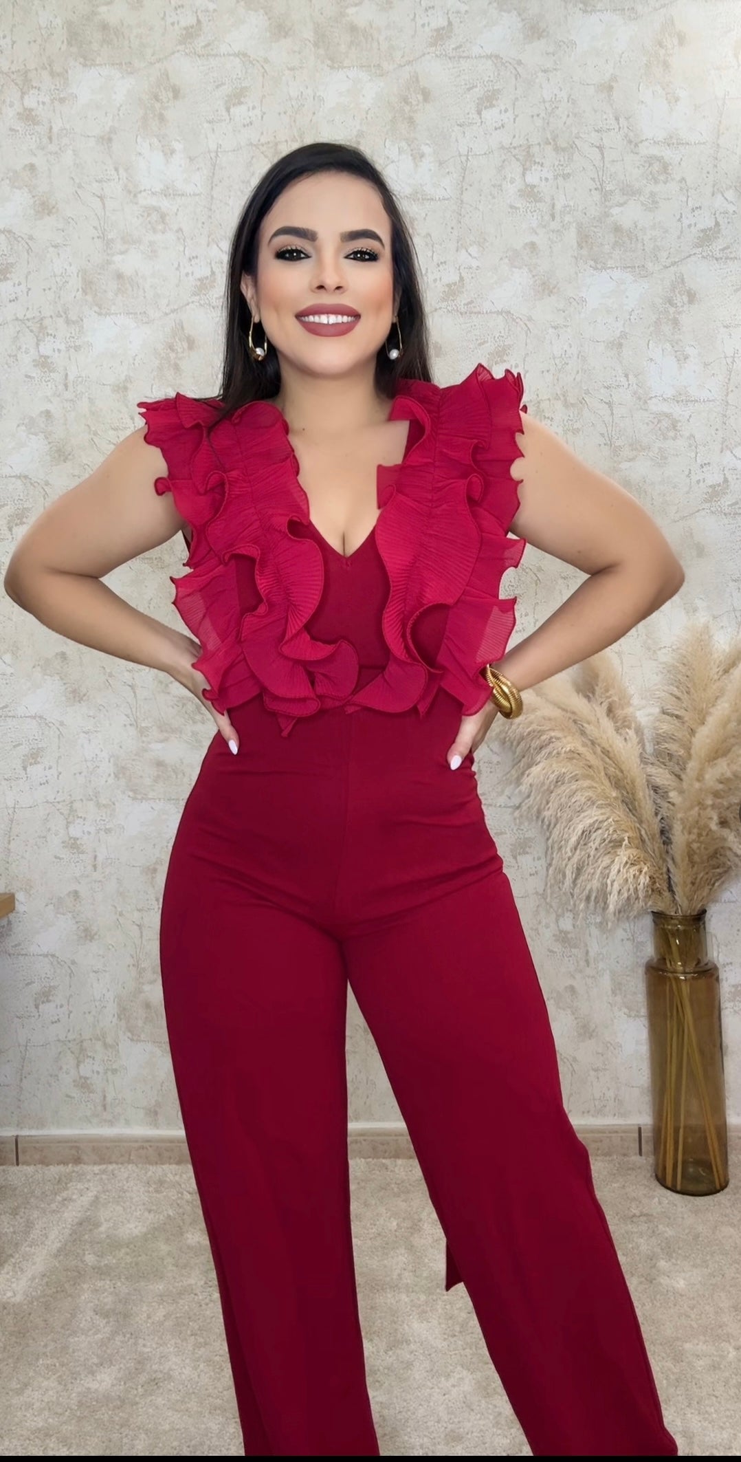 Jumpsuit Rojo