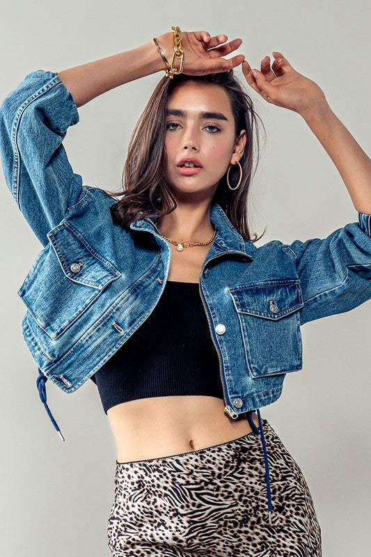 Daisy Denim Jacket
