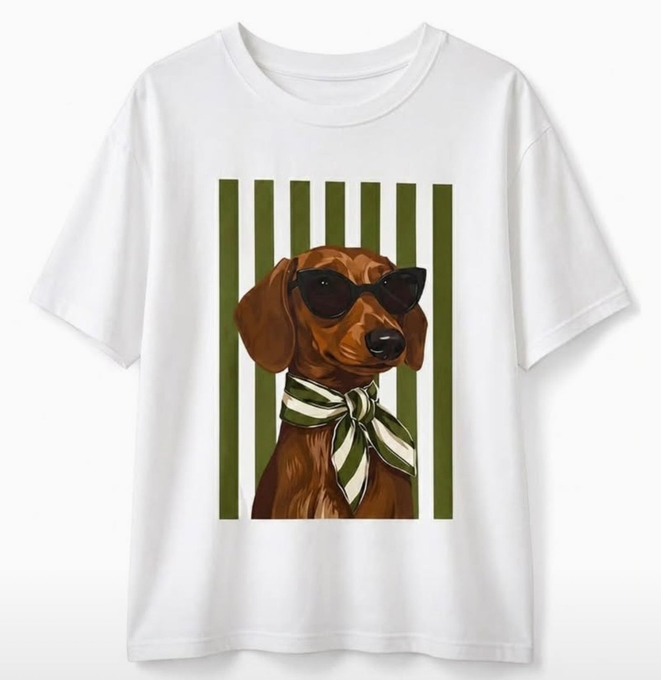 Tshirt Dogs w sunglasses / Italiana