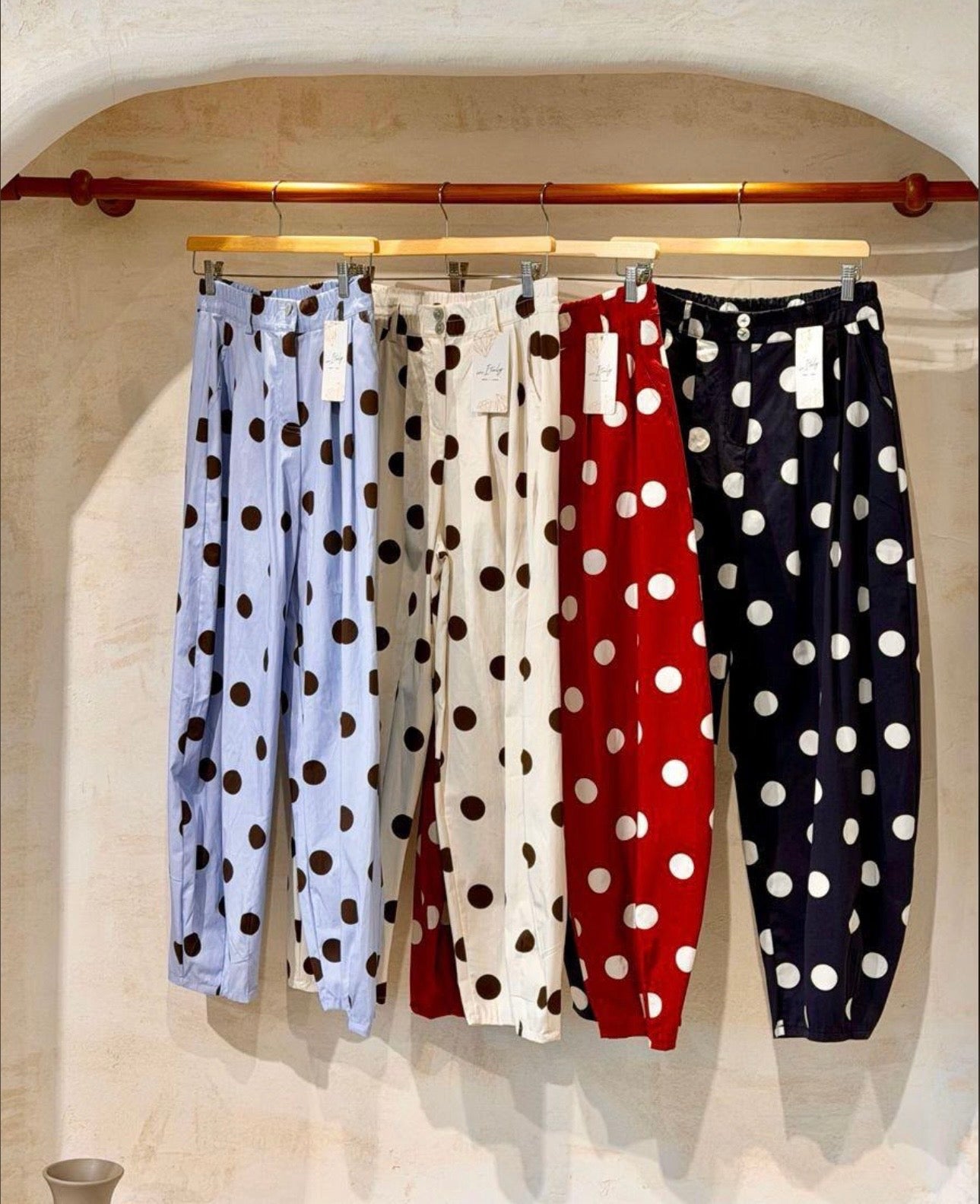 Polka dots pants