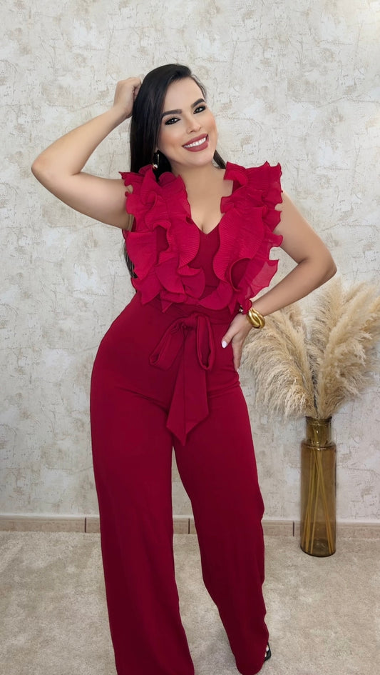 Jumpsuit Rojo