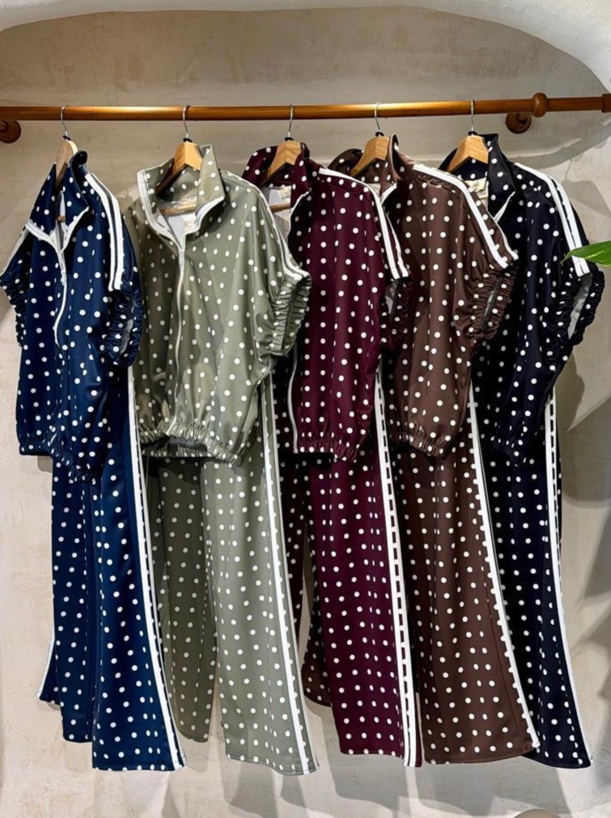 Set viajero Polkadots / Italiano