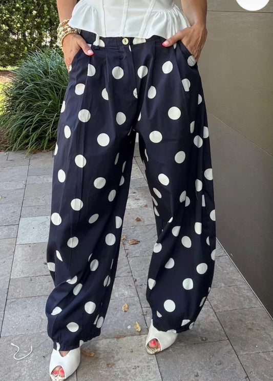 Polka dots pants