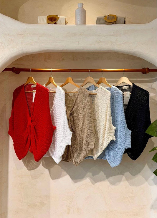 Crochet top nudo / italiano