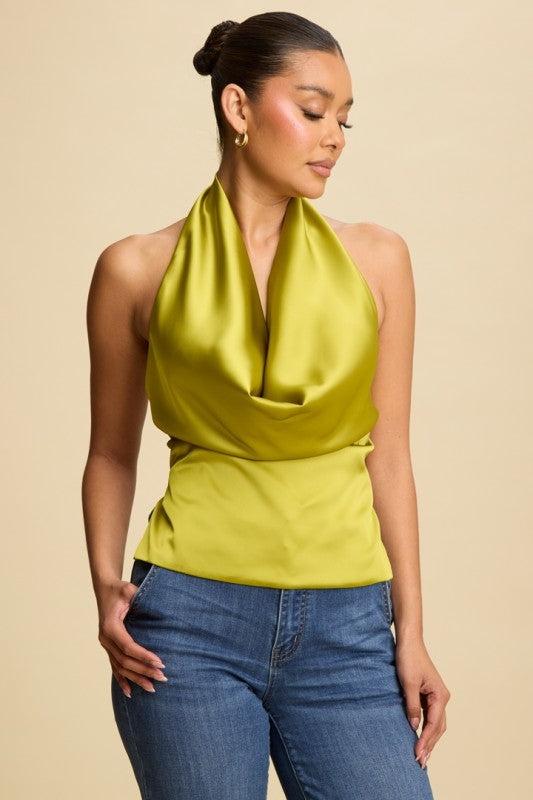 Blusa lima satin