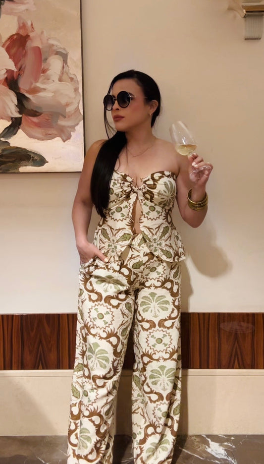 Brown & green set
