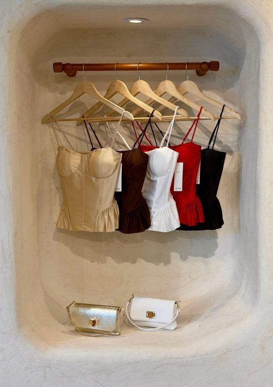 Top bustier corset / italiano