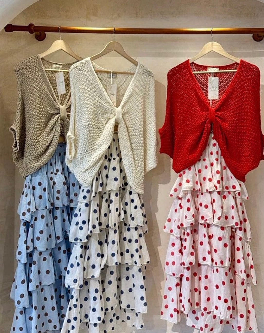 Crochet top nudo / italiano