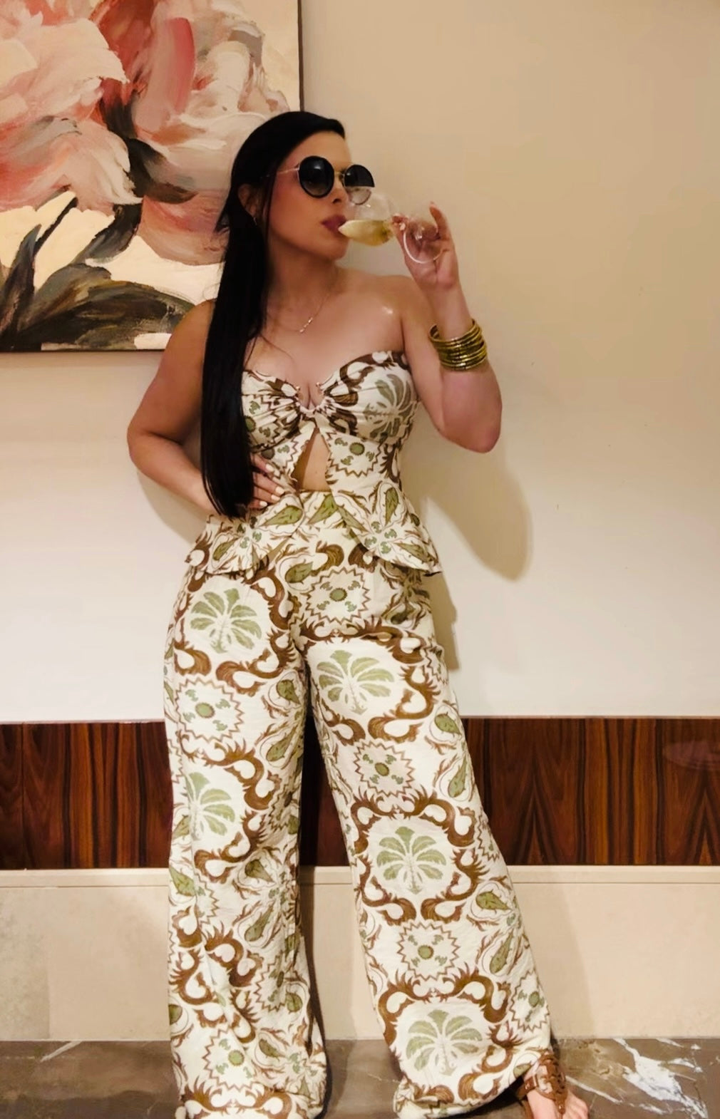 Brown & green set