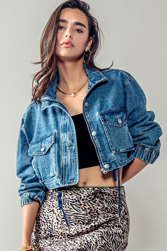 Daisy Denim Jacket