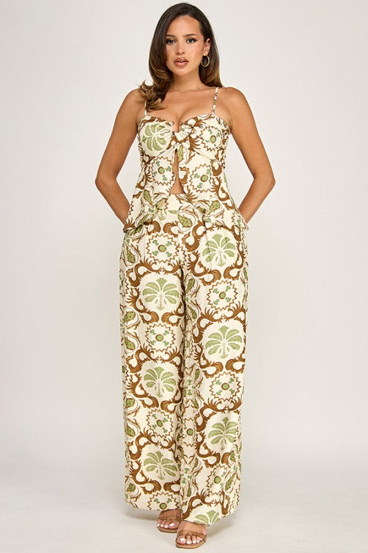 Brown & green set