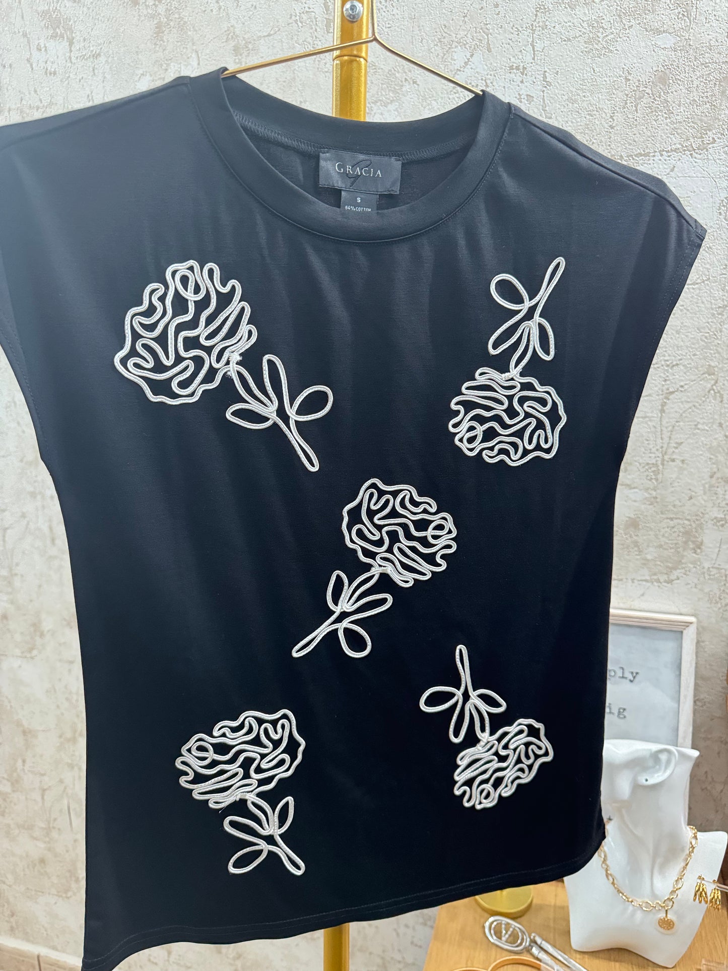 Blusa flores GRACIA